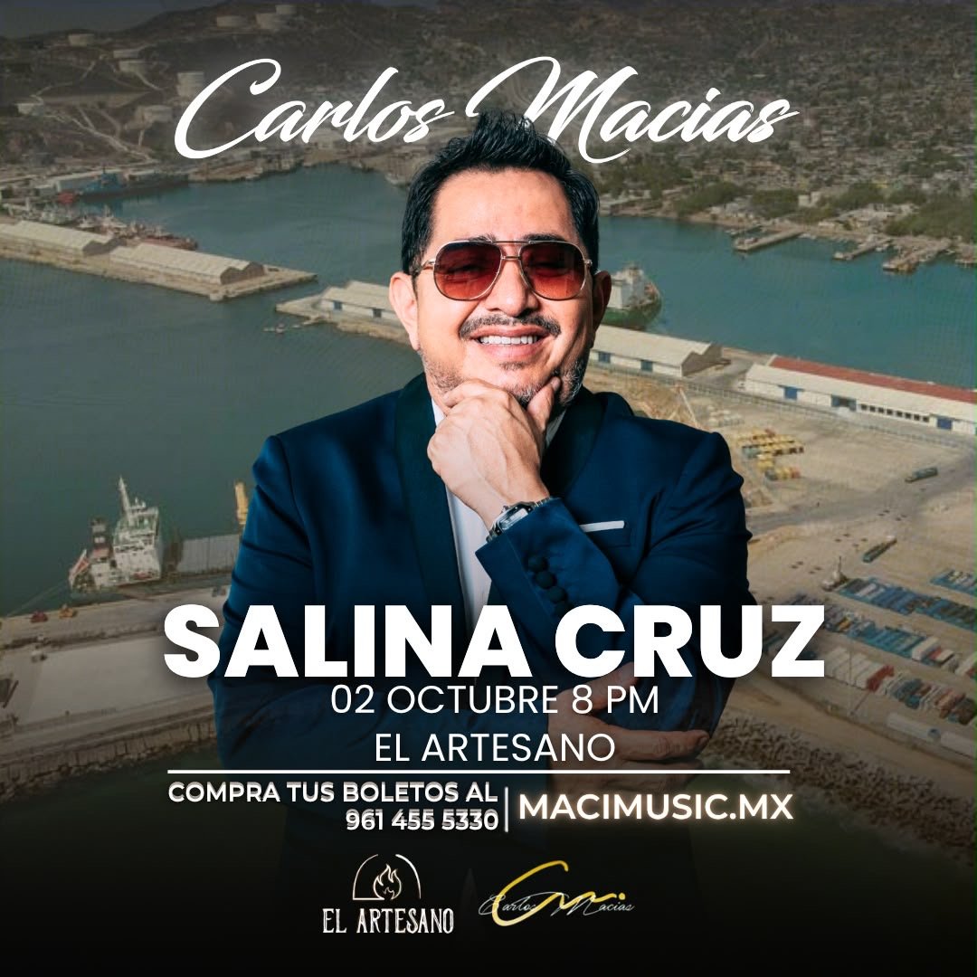 Carlos Macias en Salina Cruz