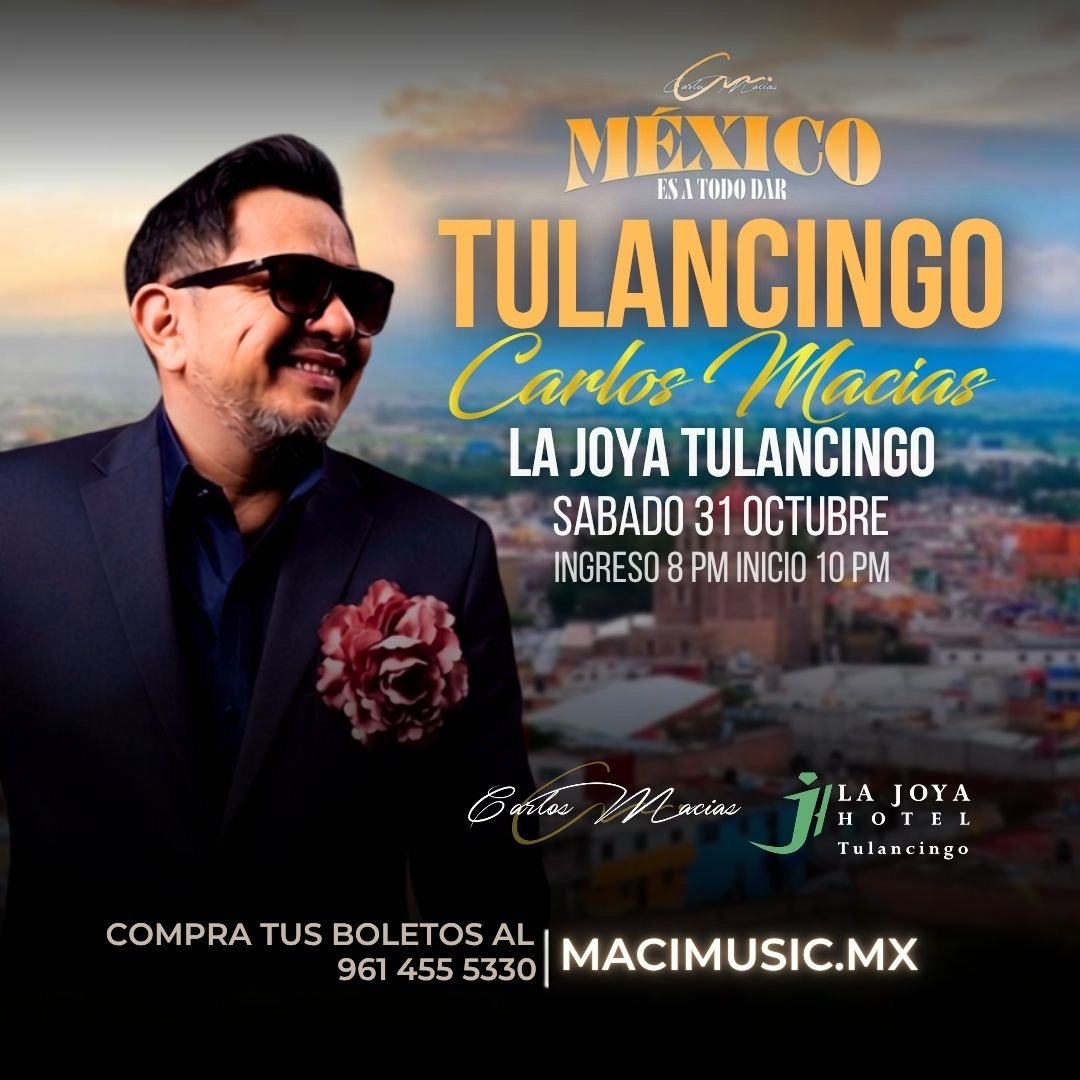 Carlos Macias en Tulancingo