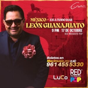Boleto – Carlos Macías en León, GTO.