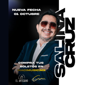 Boleto – Carlos Macías en Salina Cruz, Oaxaca.